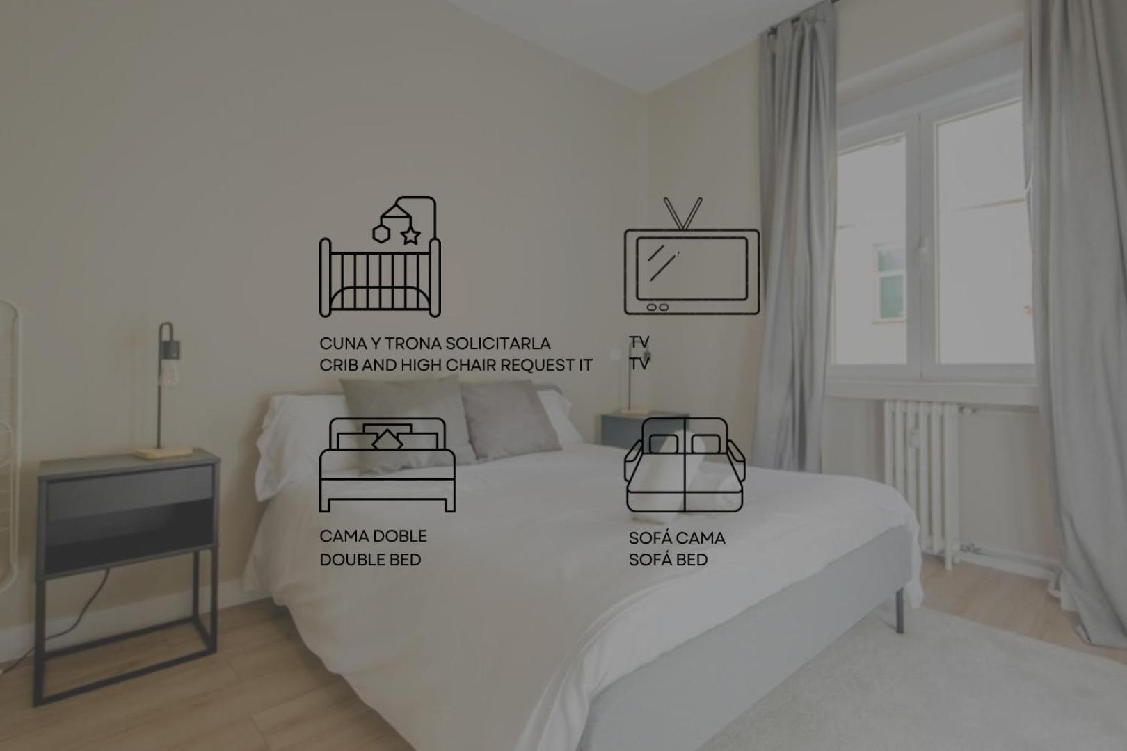 Downtown Apt Para 7Pax La Latina,Centro De Madrid Ngoại thất bức ảnh